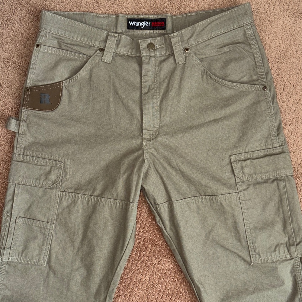 Wrangler Riggs Workwear Cargo Ripstop Pants - Picture 2 of 8